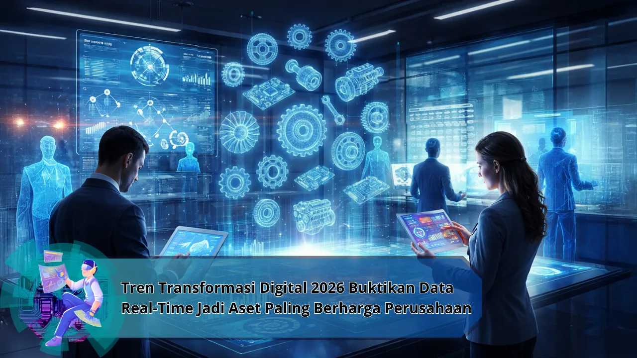 Tren Transformasi Digital 2026 Buktikan Data Real-Time Jadi Aset Paling ...