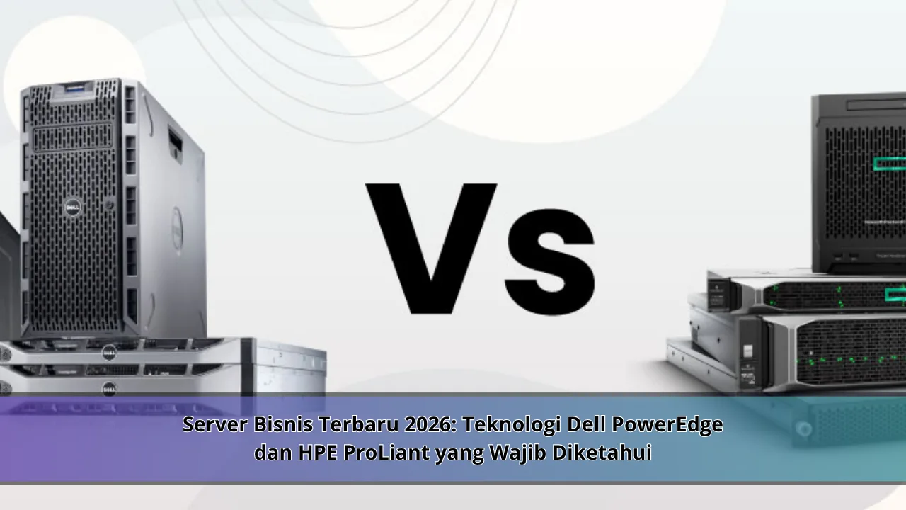 Merek Server Server Bisnis Terbaru 2026: Teknologi Dell PowerEdge dan HPE ProLiant ...